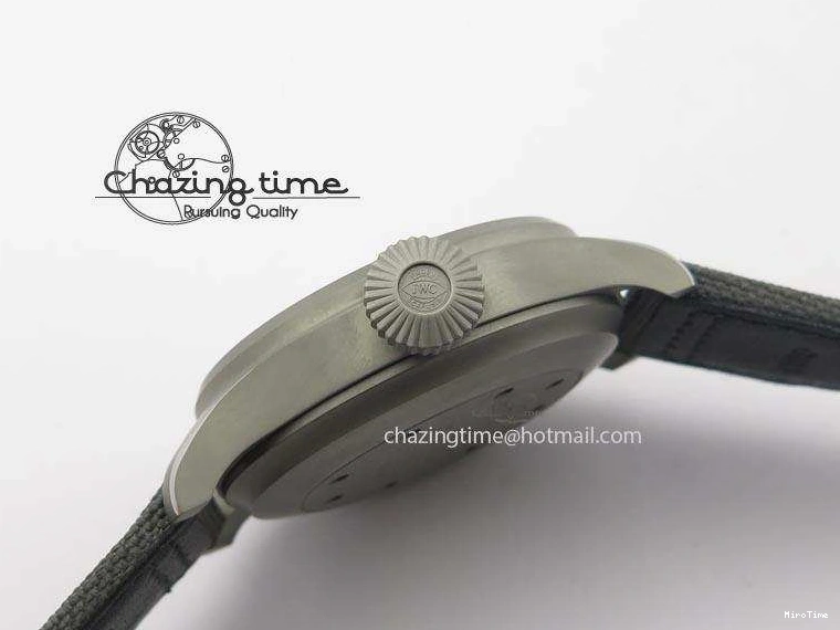 MIROTIME 0428 SunProtective Big Pilot Real PR IW500910 “Patrouille Suisse” ZF 1:1 Best Edition On Gray Nylon Strap 7278